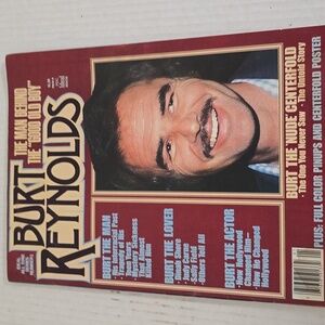 Vintage Burt Reynolds 1978 The Man Behind The Good Old Boy Magazine